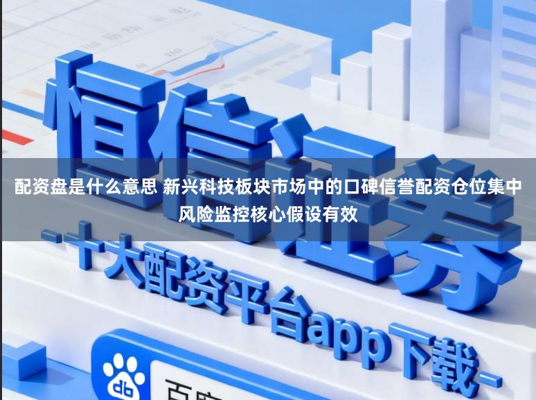 配资盘是什么意思 新兴科技板块市场中的口碑信誉配资仓位集中风险监控核心假设有效