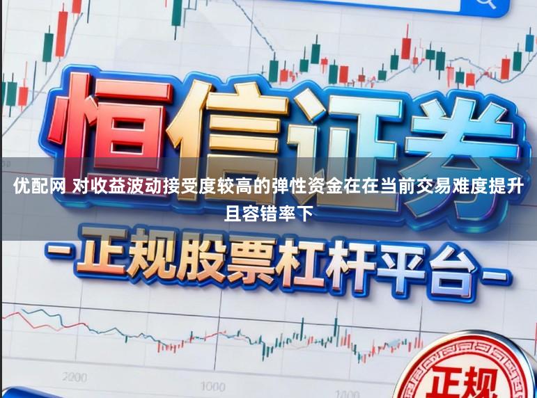 优配网 对收益波动接受度较高的弹性资金在在当前交易难度提升且容错率下